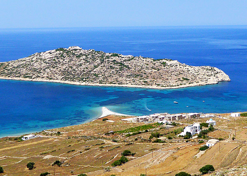 Agios Pavlos beach på Amorgos.