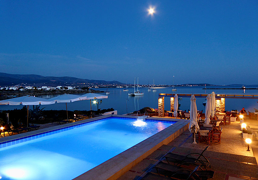 Kouros Village är ett av de bästa hotellen med swimmingpool på Antiparos 