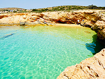 Kalimera beach på Koufonissi.