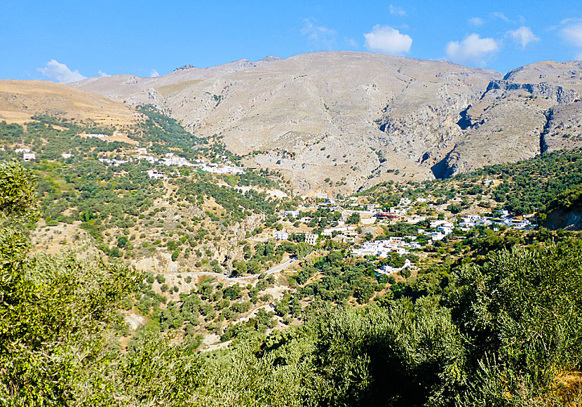 Ano och Kato Rodakino nära Plakias och Korakas på södra Kreta.