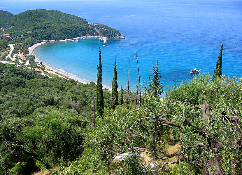 Arilla beach norr om Parga.