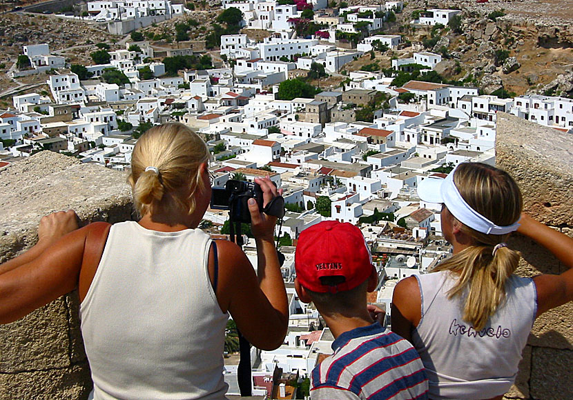 Acropolis. Lindos. Rhodos.