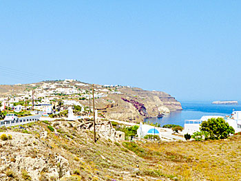 Byn Akrotiri på Santorini.