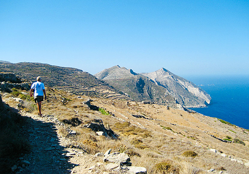 Vandra till Episkopi på Sikinos.