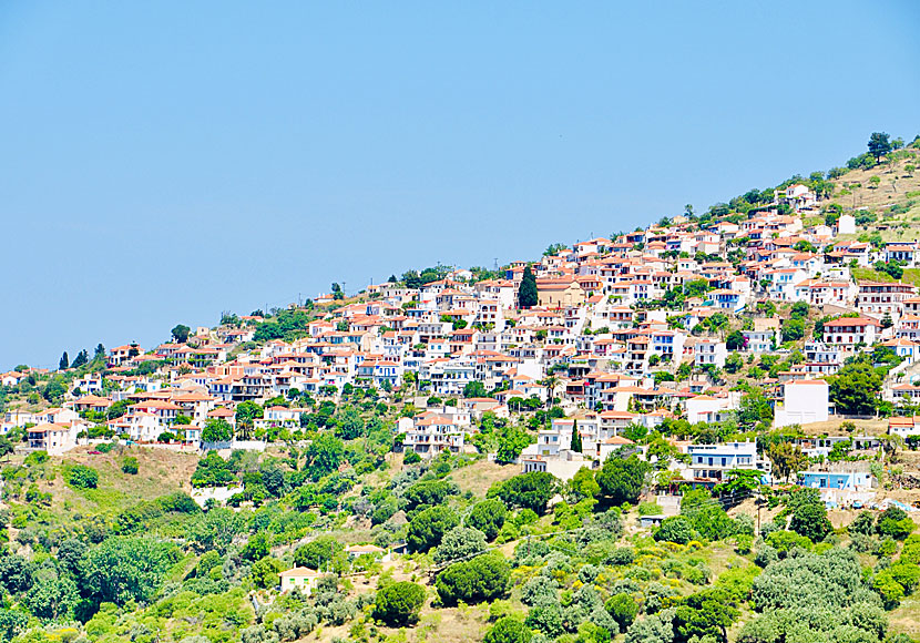 Glossa. Skopelos. Kreikka.