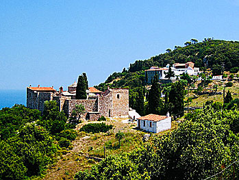 Kloster på Skopelos.