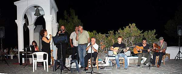 Konsert p&aring; Kalymnos