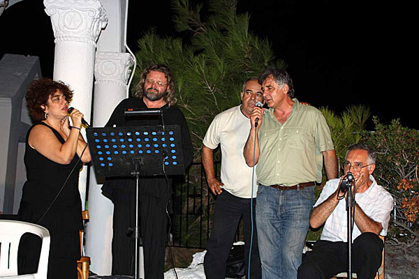 Konsert p&aring; Kalymnos