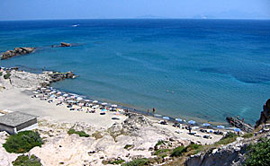Camel beach p&aring; Kos.