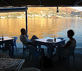 Kalymnos sett fr&aring;n Telendos.