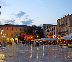 Syntagmatorget i Nafplio.
