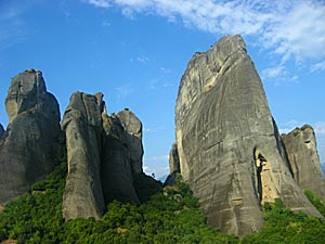 Meteora i Grekland.