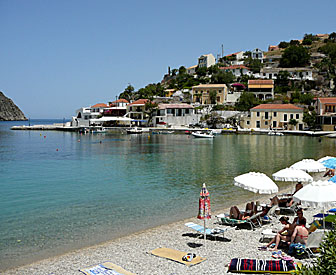 Assos p&aring; Kefalonia.