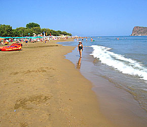 Agia Marina v&auml;ster om Chania. Kreta.