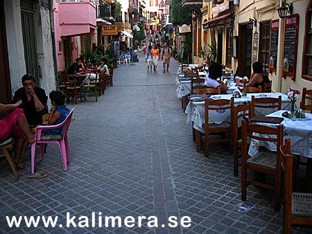 Odos Theotokopoulou i Chania.