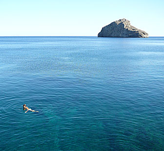 Amorgos - det stora bl&aring;.