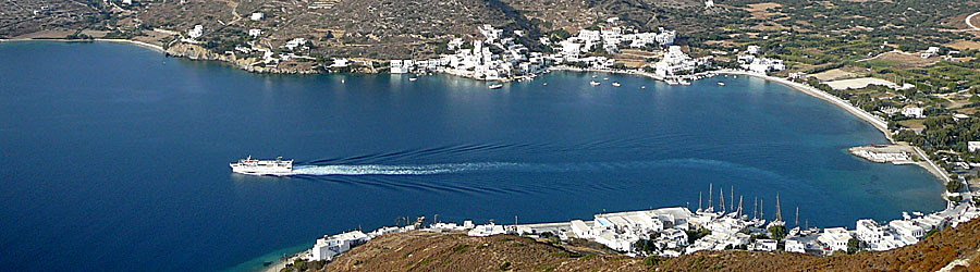 Katapola p&aring; Amorgos.