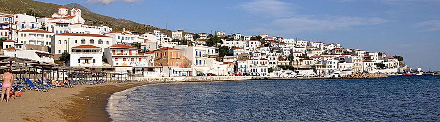 Chora p&aring; Andros.