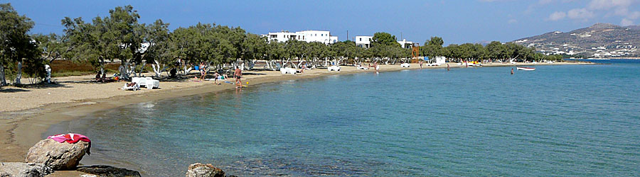 Psaraliki beach p&aring; Antiparos.