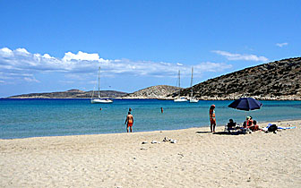 Livadi beach.
