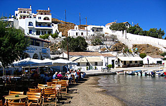 Loutra p&aring; Kythnos.