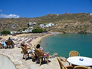 Super Paradise beach. p&aring; Mykonos.