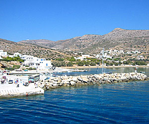 Sikinos. Grekland.
