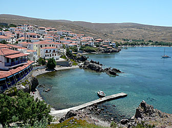 Sigri p&aring; Lesbos. 