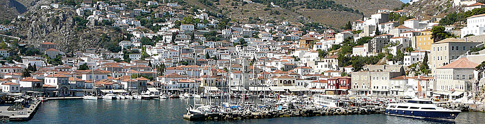 Hydra i Grekland.