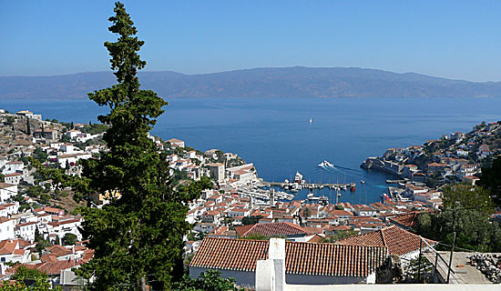 Hydra stad. 