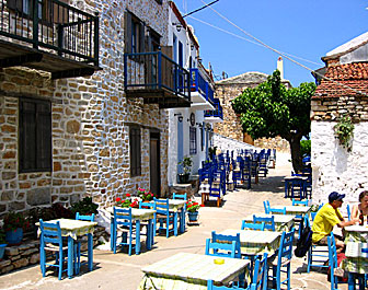 Chora p&aring; Alonissos.