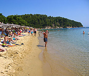 Vromolimnos p&aring; Skiathos.