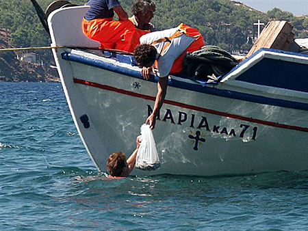 Kalymnos. Grekland.