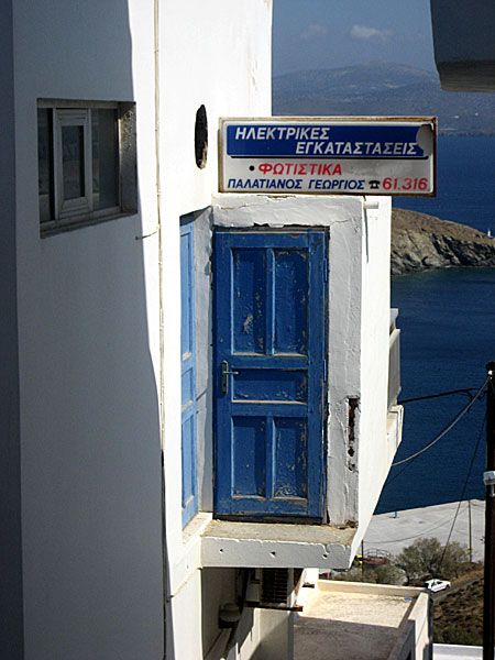 Bilder fr&aring;n Grekland. Chora p&aring; Astypalea.