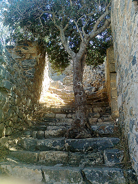 Spinalonga p&aring; Kreta.