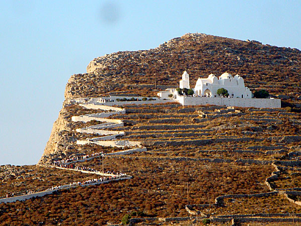 Folegandros i Grekland.