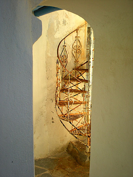 Kastro p&aring; Naxos.
