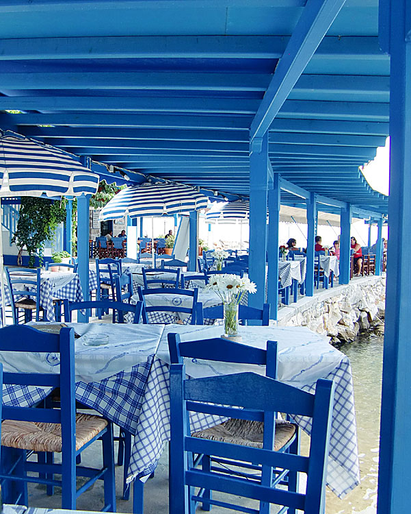 Apollonas p&aring; Naxos.