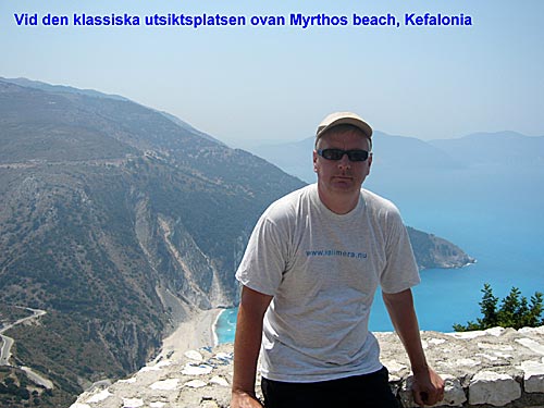 Myrtos beach, Kefalonia.