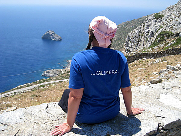 Utkanten av Chora p&aring; Amorgos