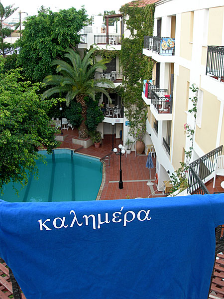 Hotell Fortezza i Rethymnon.