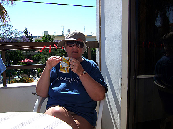 Bella i Ialyssos p&aring; Rhodos.