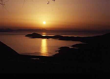 Perdika. Sivota. Parga. Grekland. 