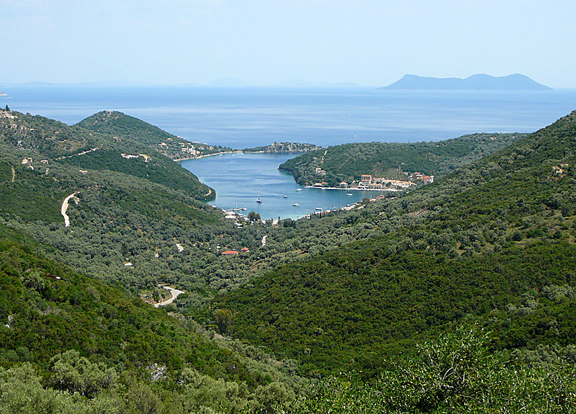 Sivota p&aring; Lefkas.