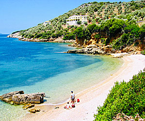 Veckans strand fr&aring;n Grekland.