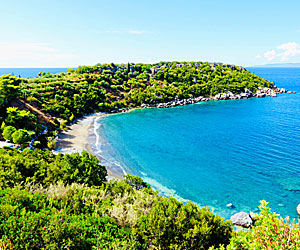 Veckans strand fr&aring;n Grekland.