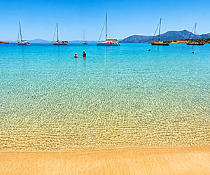 Veckans strand fr&aring;n Grekland.