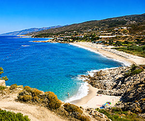 Veckans strand fr&aring;n Grekland.