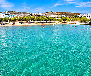 Veckans strand fr&aring;n Grekland.