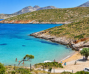Veckans strand fr&aring;n Grekland.